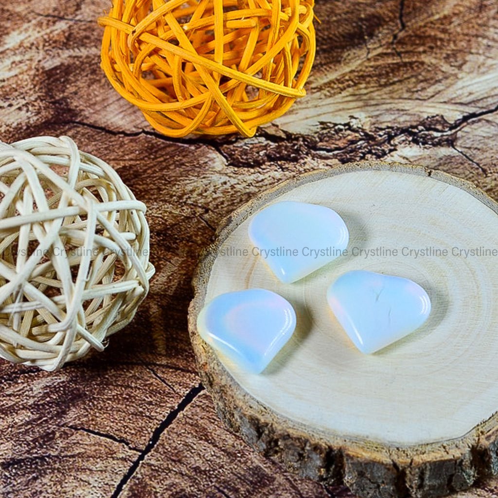 Opalite Small Hearts by Crystline