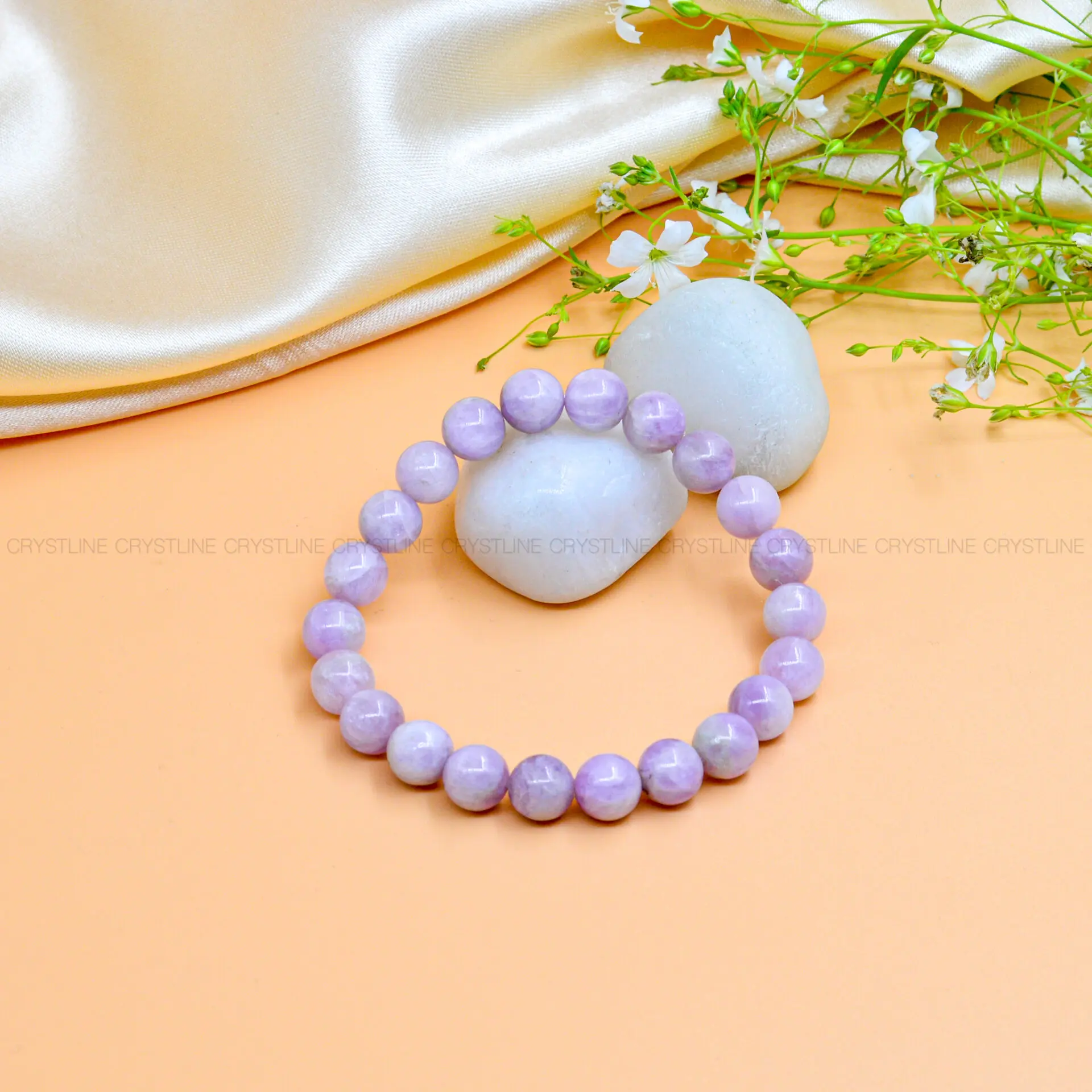 kunzite bracelet