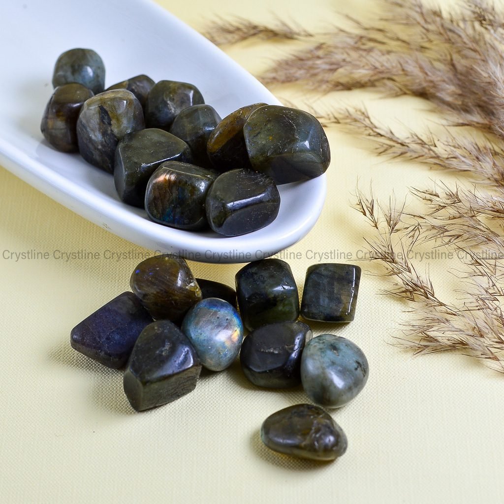 Labradorite Tumbled Stones by Crystline