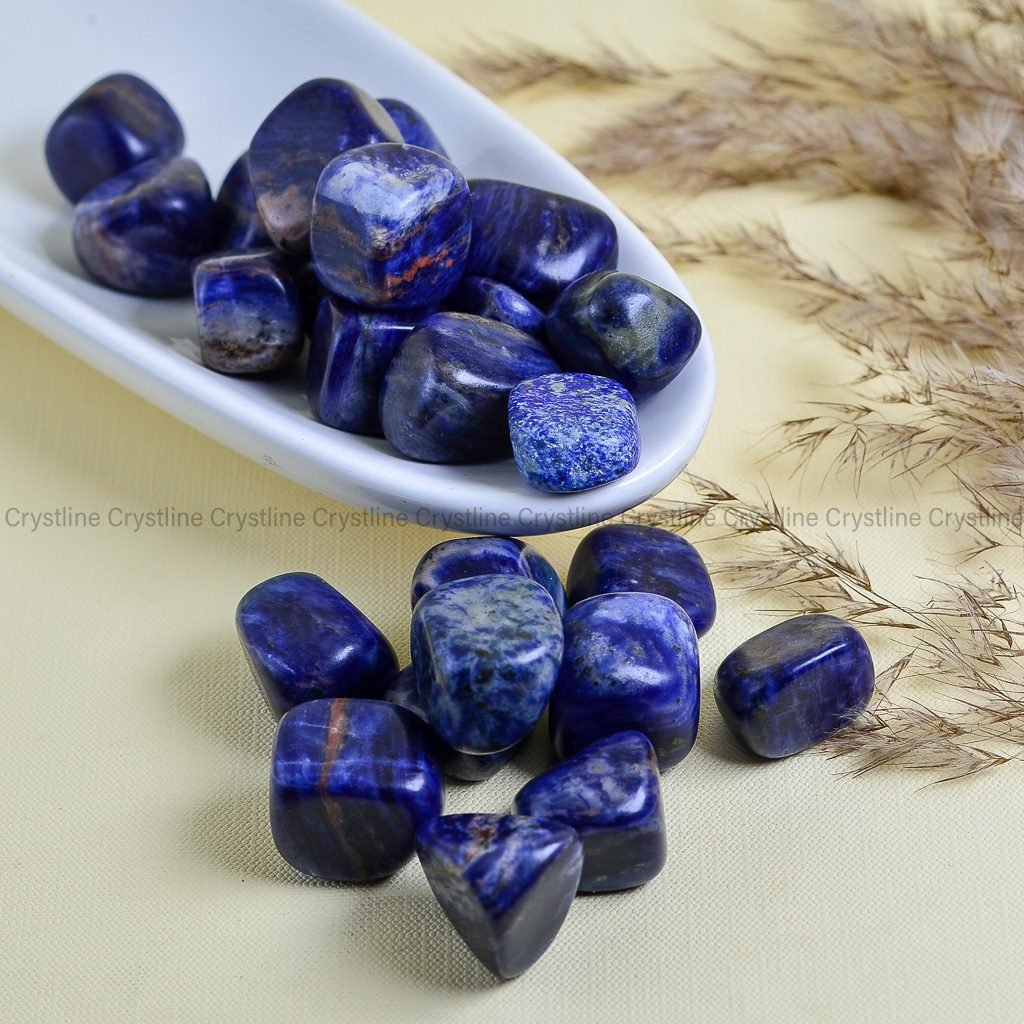 Sodalite Tumbled Stones by Crystline