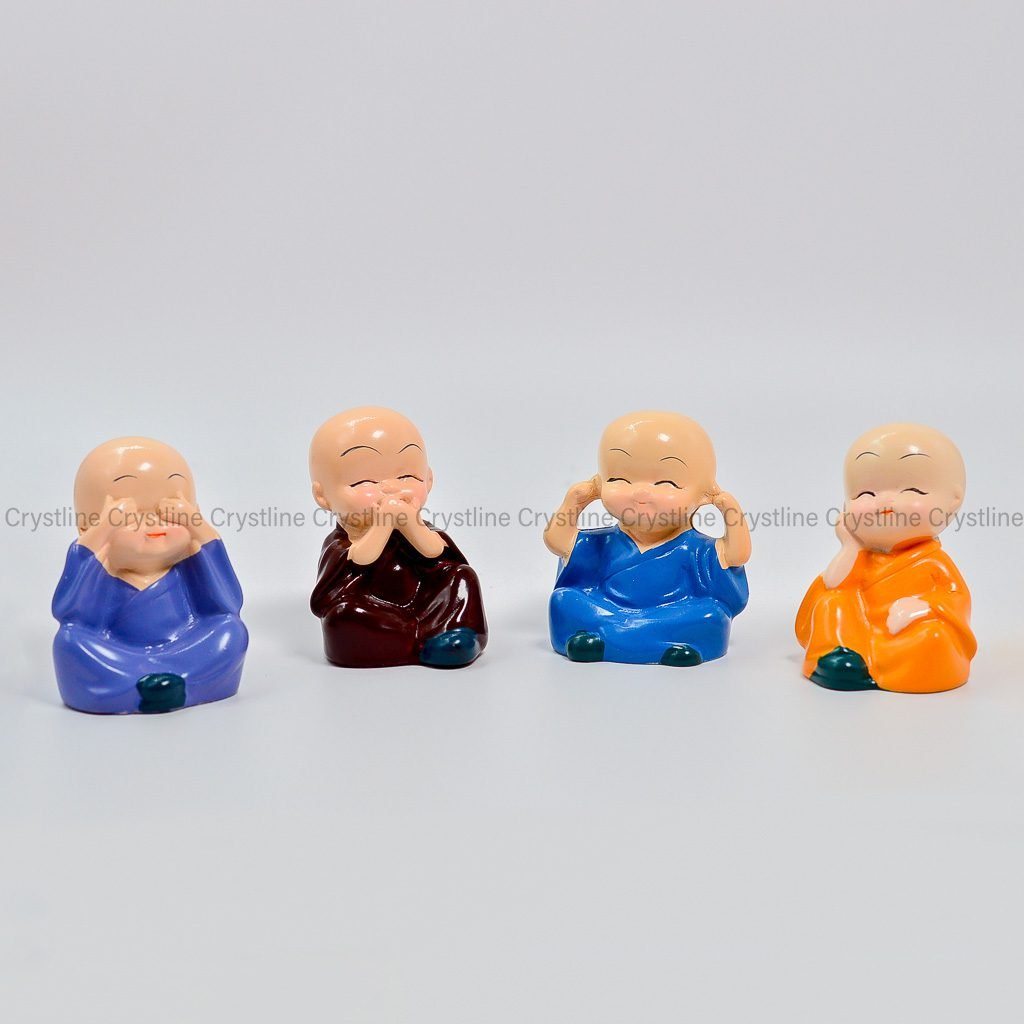 Buddha Baby Monks by Crystline