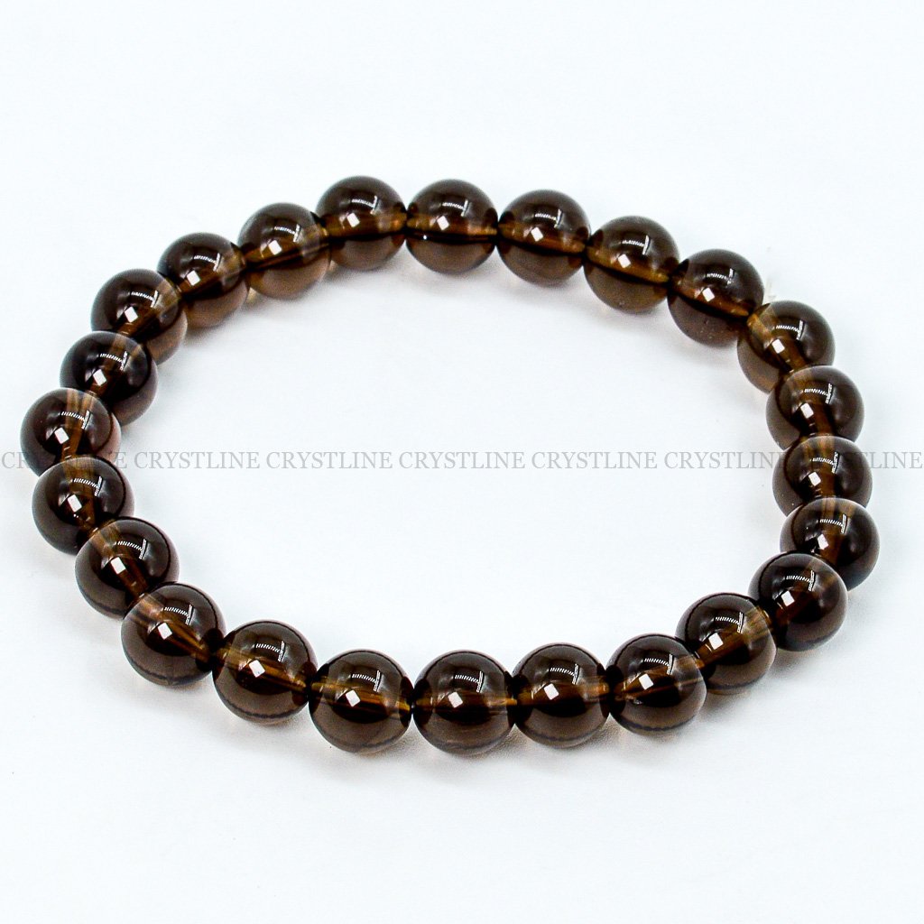 Buy ASTROGHAR Natural Smoky Quartz Crystal Stretch Bracelet For Men And  Women at Amazon.in