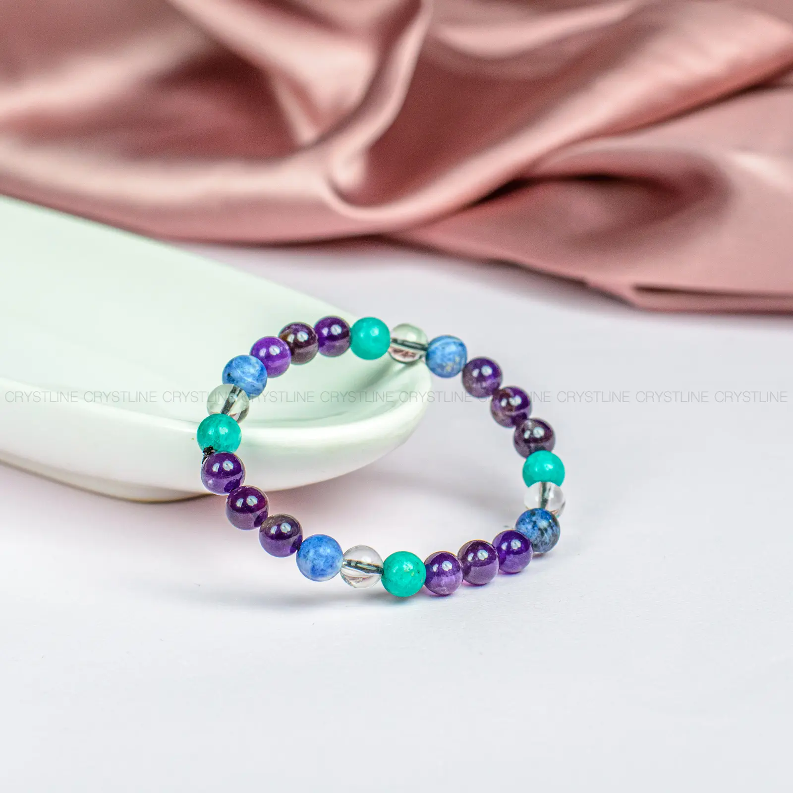 Crystal Sodalite Bracelet